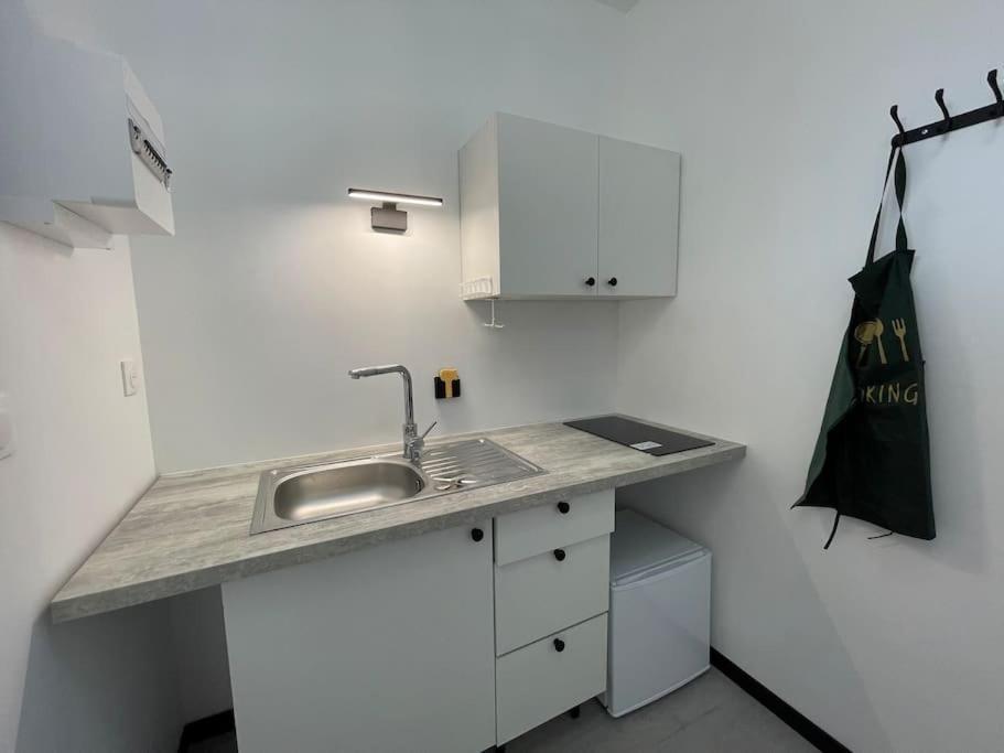 Studio A2 18M2 Cosy 5Minutes Gare Parking Gratuit Rue De La Mure Roanne Exterior photo